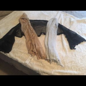 Scarf shawl/wraps, 3 colours